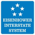 Eisenhower Interstate System sign
